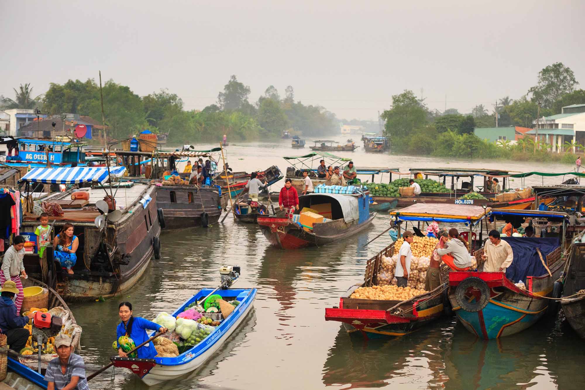 Cai Rang Floating Market Tour A Journey into Mekong Delta